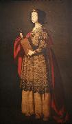 Francisco de Zurbaran Saint Engracia oil painting